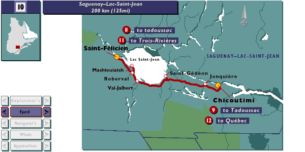 Map of segment 10