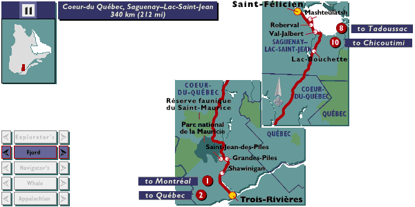 Map of segment 11